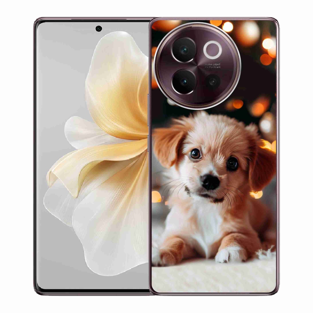 Gél borítás mmCase a Vivo V40 Lite 5G készülékhez - kölyökkutyakék