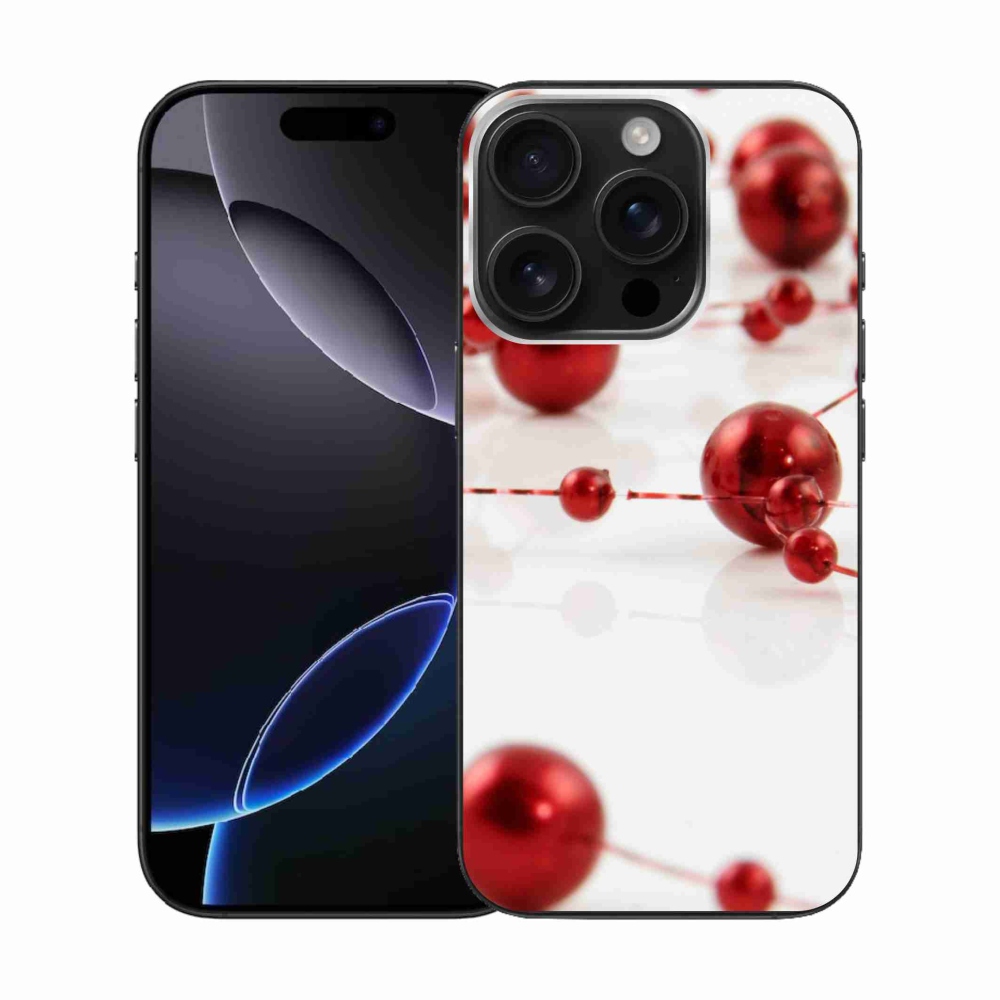 Gél borítás mmCase iPhone 16 Pro készülékhez - karácsonyi lánc