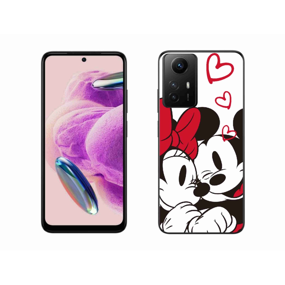 Gél borítás mmCase a Xiaomi Redmi Note 12S-hez - minnie és mickey