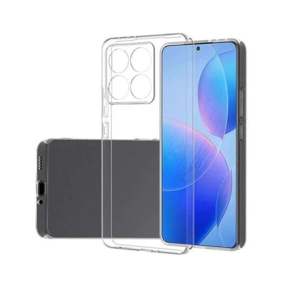 Swissten átlátszó zselés tok Xiaomi 14T-hez - átlátszó