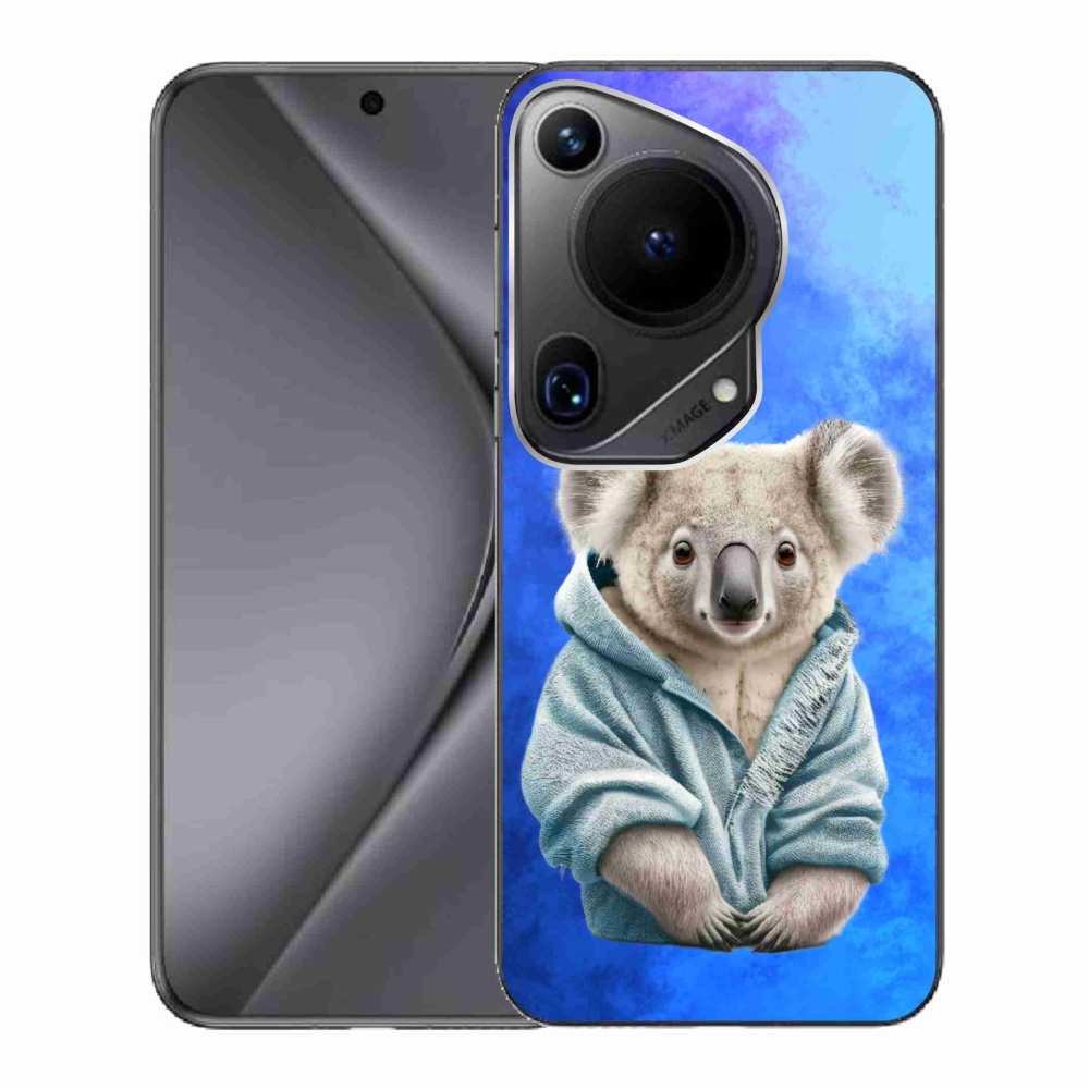 Gél borító mmCase a Huawei Pura 70 Ultra készülékhez - koala pulóverben