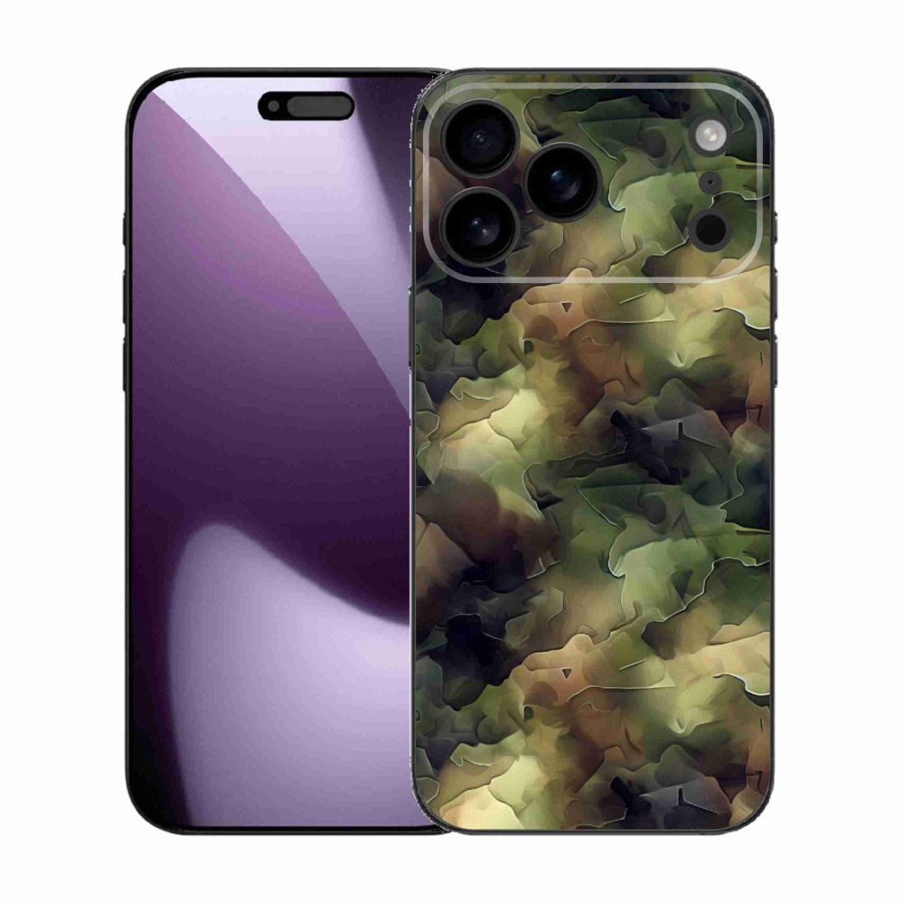 Zselés borítás mmCase iPhone 17 Pro Max készülékhez - terepszínű minta 10