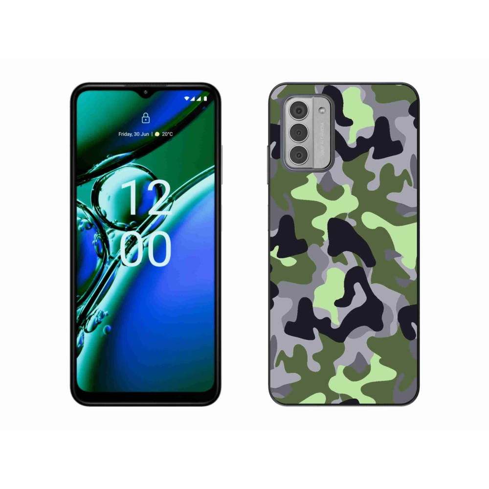 Zselés borítás mmCase a Nokia G42 készülékhez - álcázó minta 7