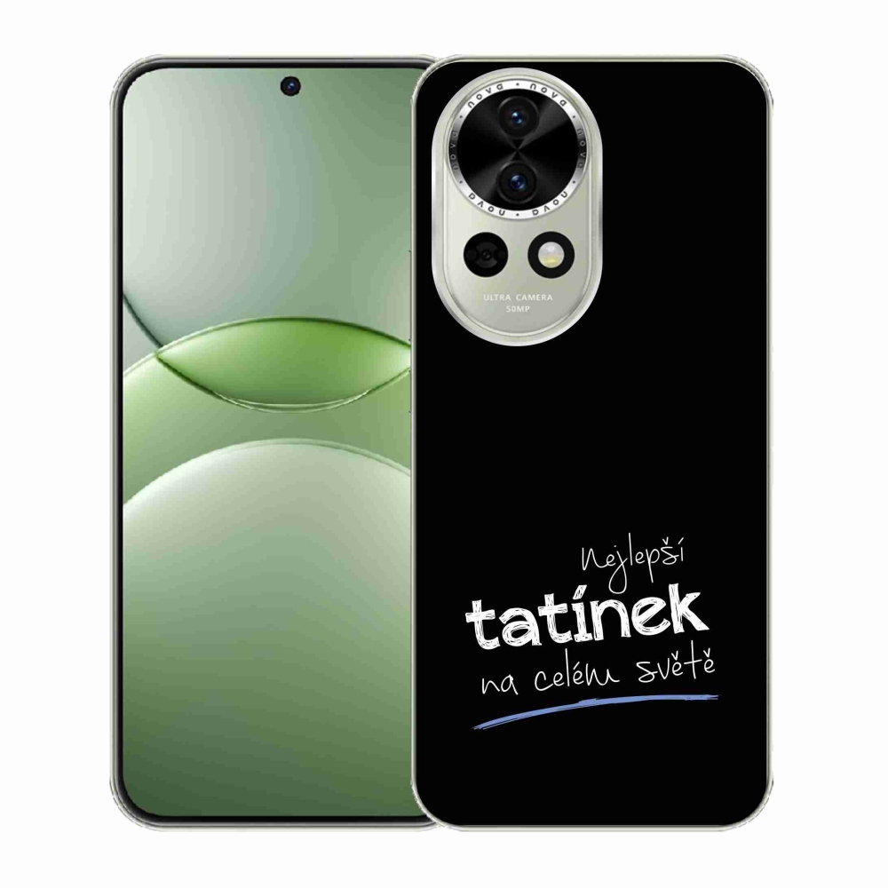 Gél borító mmCase a Huawei Nova 13 5G - legjobb apuci 4 fekete háttérrel