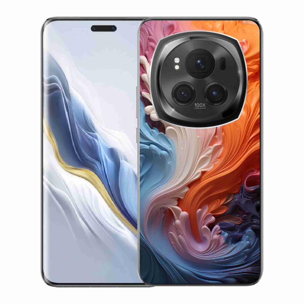 Zselés borítás mmCase a Honor Magic 6 Pro 5G számára - absztrakt motívum 8