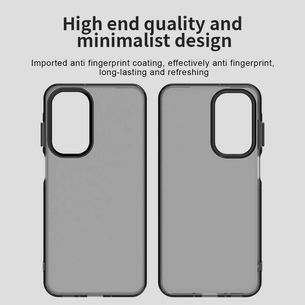 Candy matt zselés tok Samsung Galaxy A26 5G - fekete