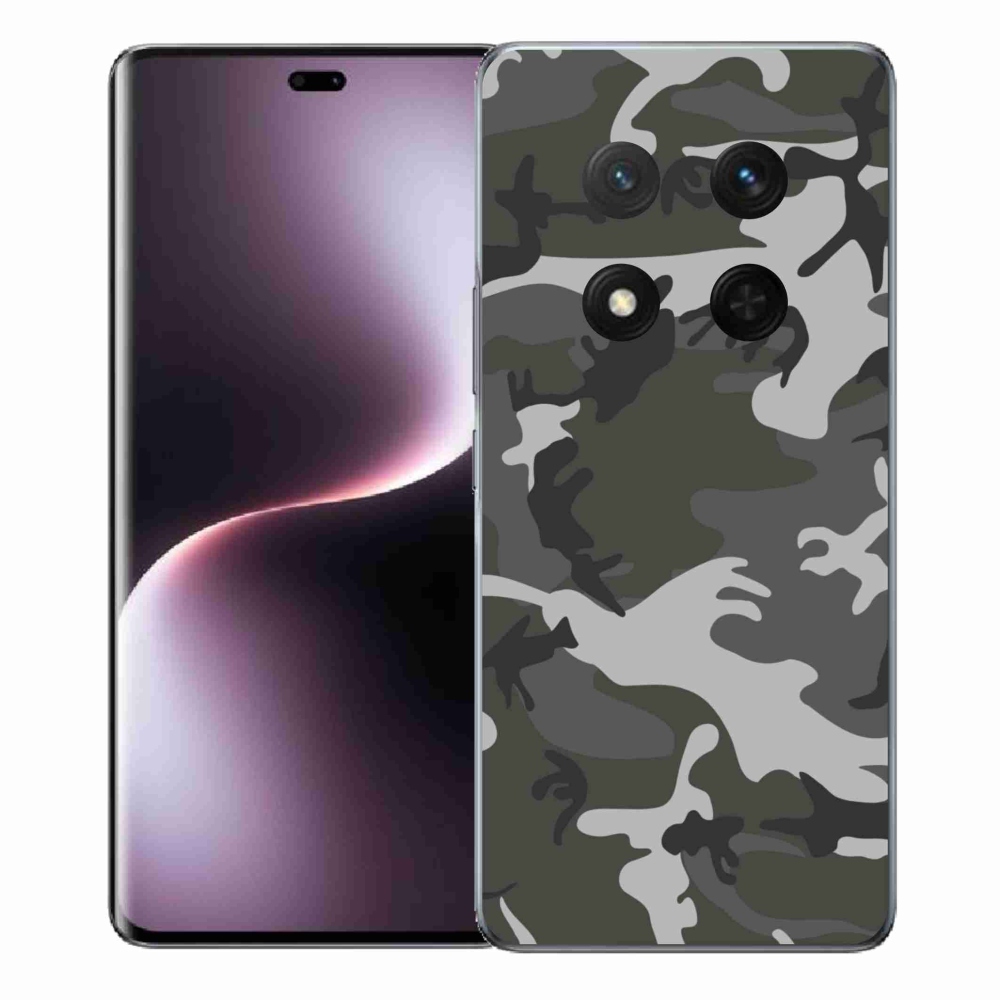 Zselés borítás mmCase a Honor Magic 7 Lite 5G számára - álcázó mintás