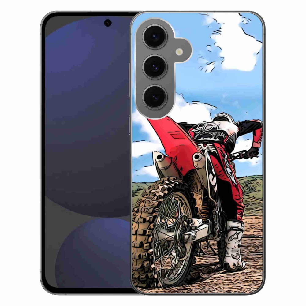 Gél védőhuzat mmCase Samsung Galaxy S24 FE - moto