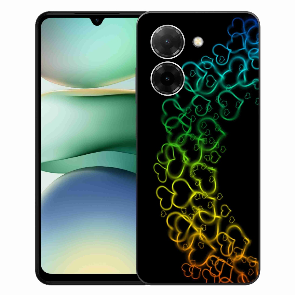 Gél borítás mmCase a Xiaomi Redmi A5 (173.45x79.35x8.45mm) - színes szívek