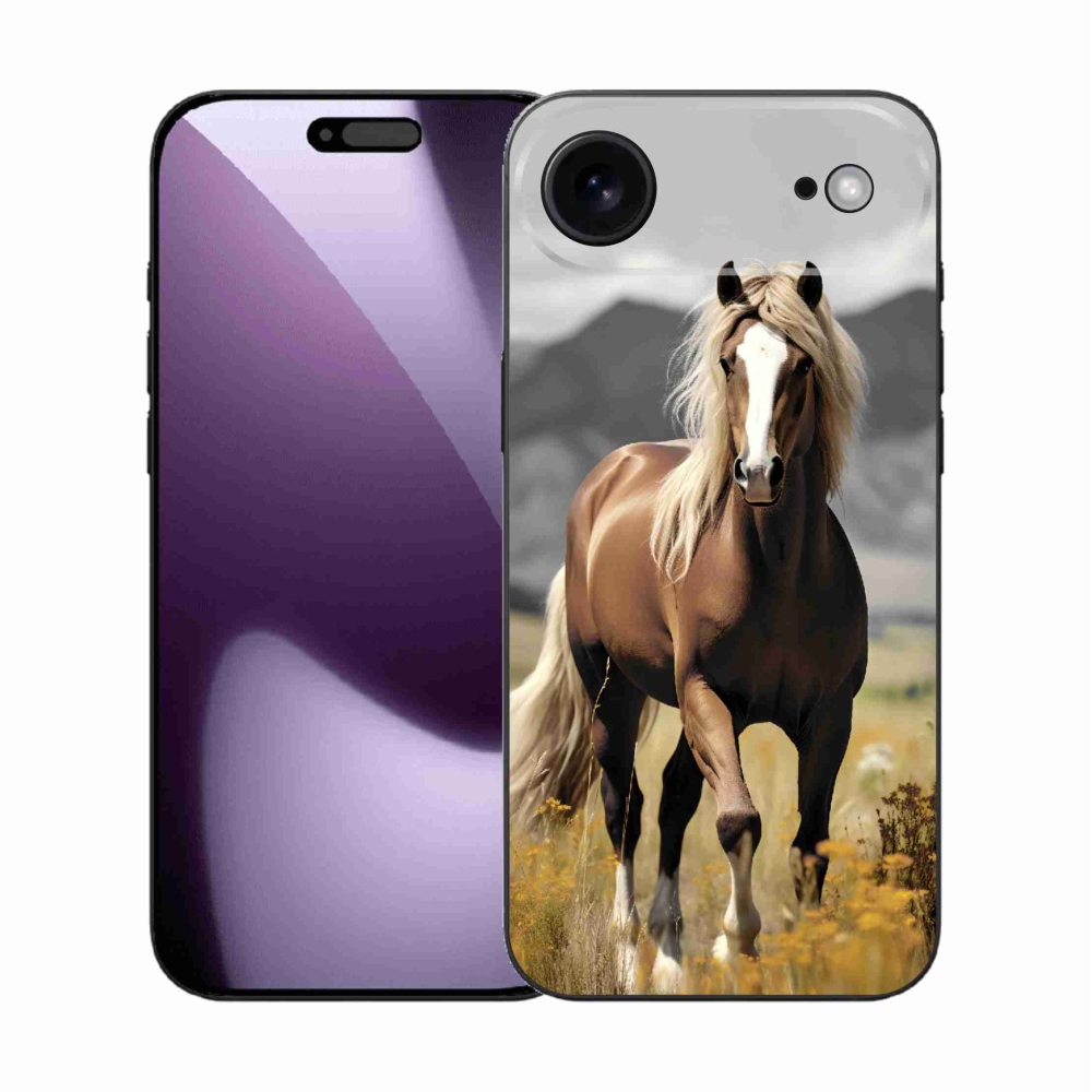 Zselés borítás mmCase iPhone 17 Air készülékhez - barna ló 1