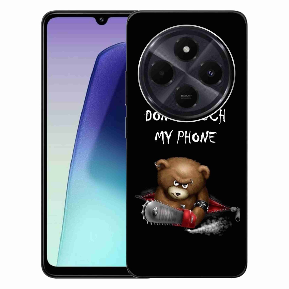 Zselés borítás mmCase a Xiaomi Redmi 14C/Poco C75-hez - ne érintse meg a telefont