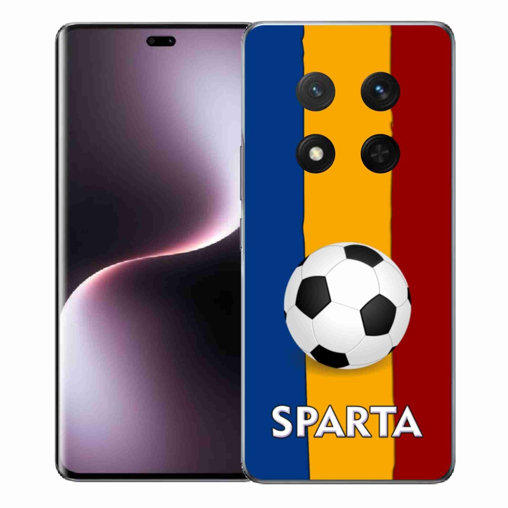 Zselés borítás mmCase a Honor Magic 7 Lite 5G számára - futball 1