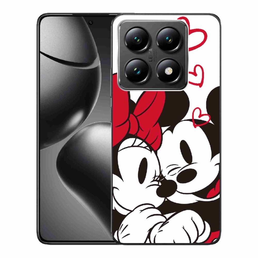 Gél borítás mmCase a Xiaomi 14T Pro-hoz - minnie és mickey
