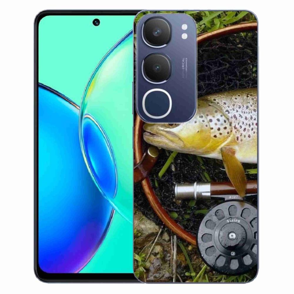 Gél védőburkolat mmCase a Vivo Y19s készülékhez - pisztráng 2