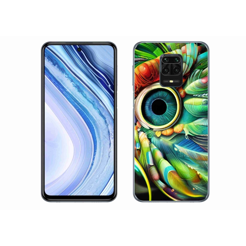 Gél borítás mmCase a Xiaomi Redmi Note 9 Pro számára - absztrakt motívum 18