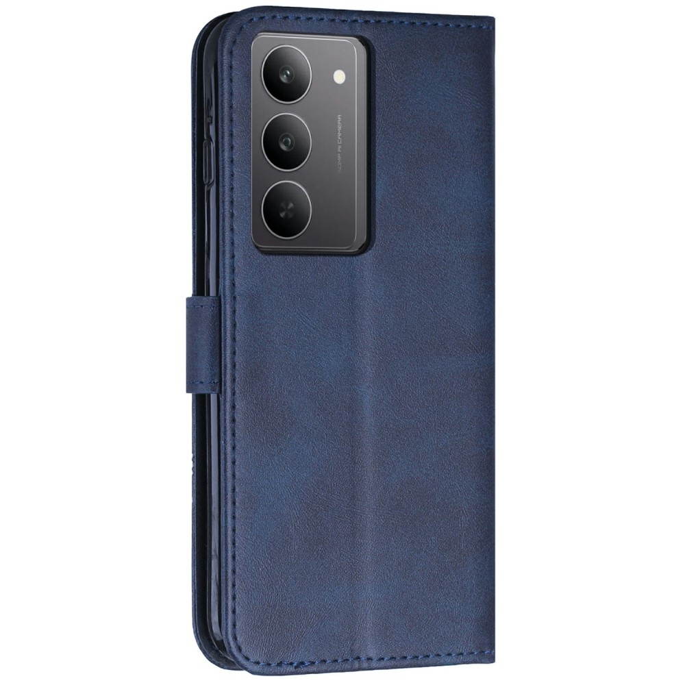 Line könyvtáska a Realme C75 készülékhez - kék