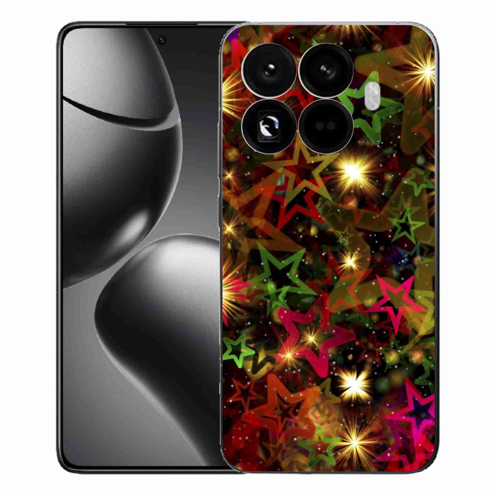 Gél borítás mmCase a Xiaomi 15T Pro számára - színes csillagok