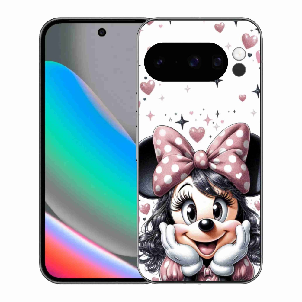 Zselés borítás mmCase a Google Pixel 10 Pro számára - minnie