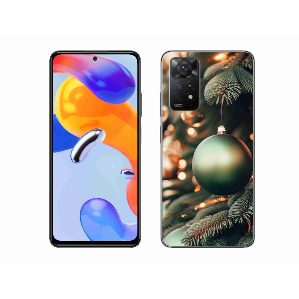 Gél borító mmCase a Xiaomi Redmi Note 11 Pro 4G/5G számára - karácsonyi dekorációk 1