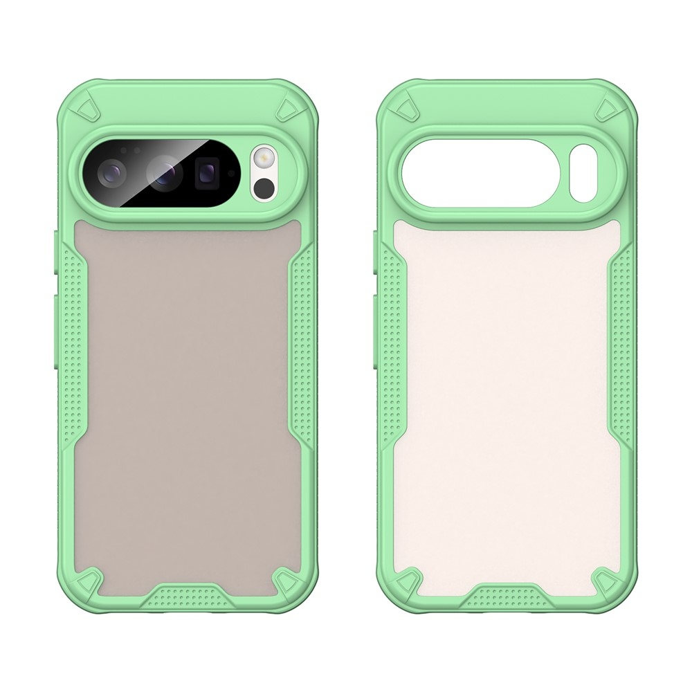 Tartós, matt borítás a Google Pixel 10 Pro/Pixel 10 készülékhez - zöld színű