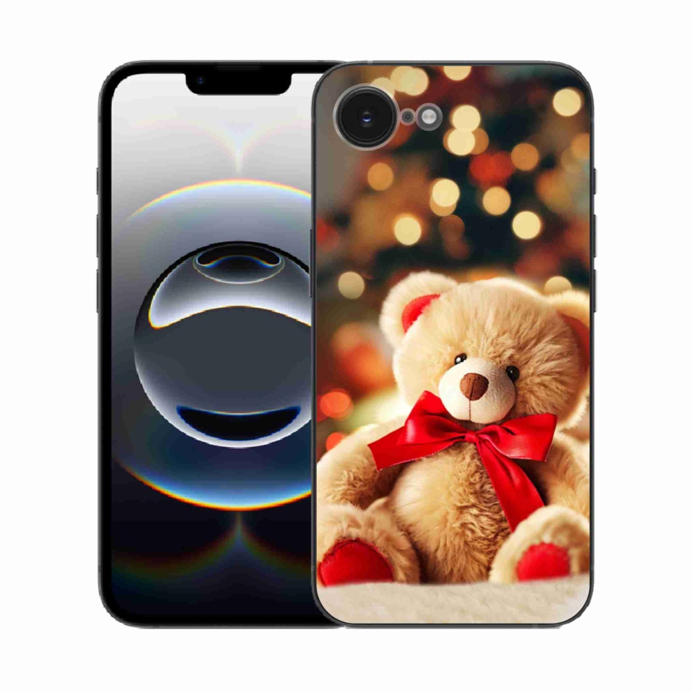 Zselés borítás mmCase iPhone 16e készülékhez - mackó