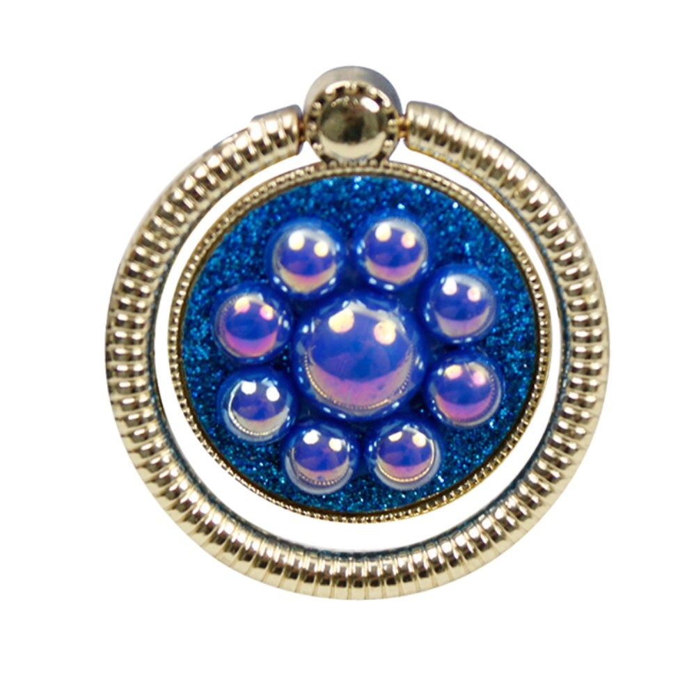 Csatos ujjtartó mobiltelefonhoz - kék