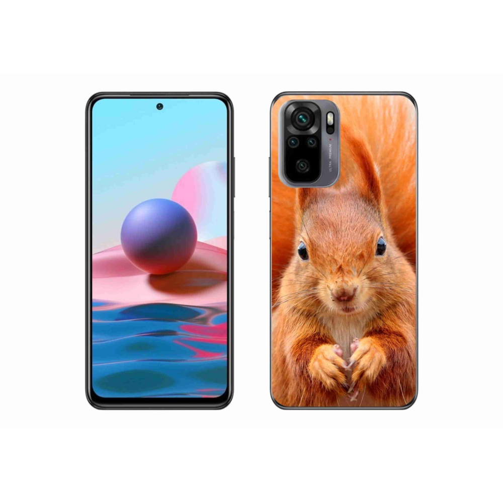 Gél borítás mmCase a Xiaomi Poco M5s készülékhez - mókus