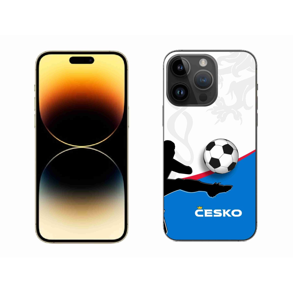 Zselés borítás mmCase iPhone 14 Pro Max 6.7 - futball Csehország 3