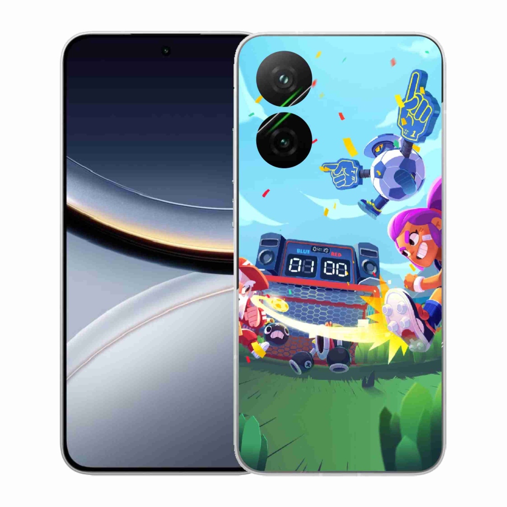 Gél borítás mmCase a Xiaomi Poco F7 5G-hez - verekedés csillagok 1