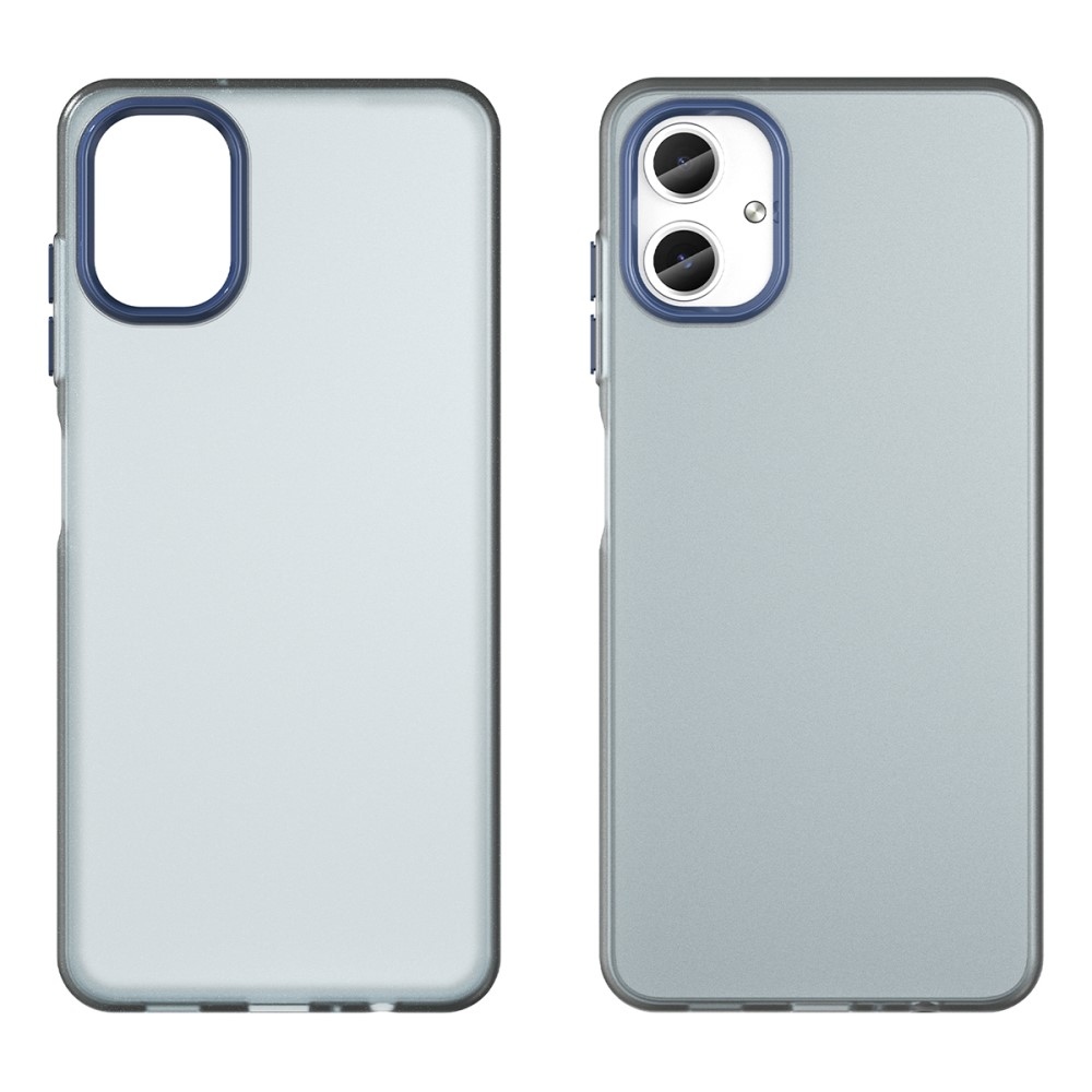 Candys matt zselés tok Samsung Galaxy A06 4G - sötétkék