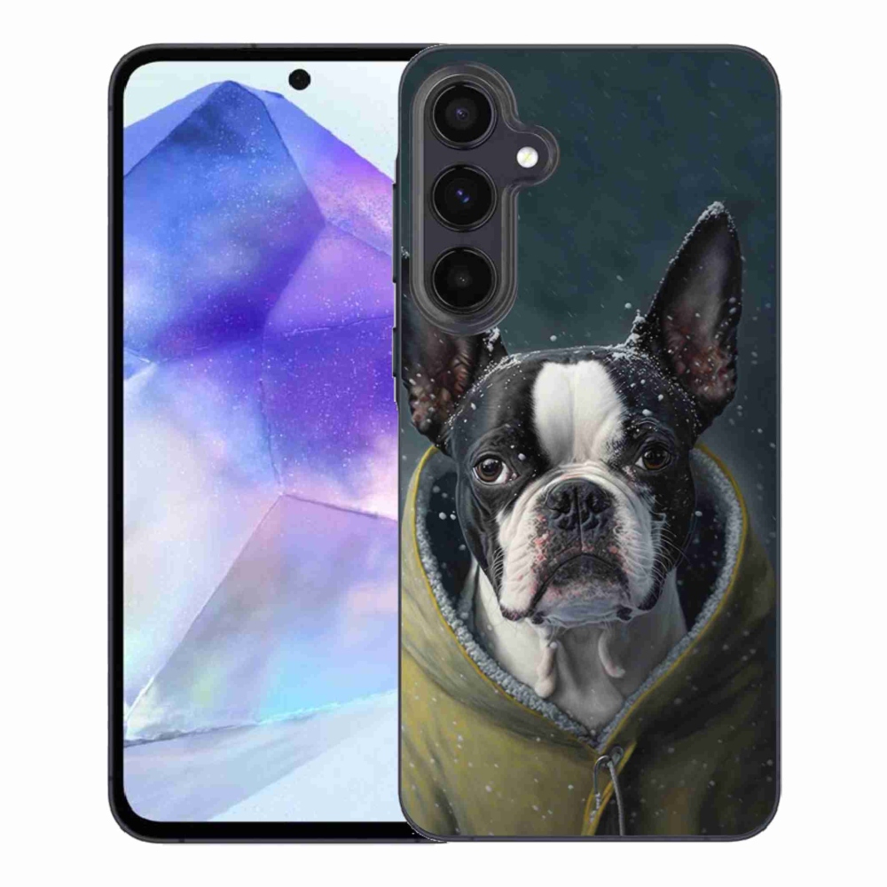 Gél védőhuzat mmCase Samsung Galaxy A55 5G - bulldog