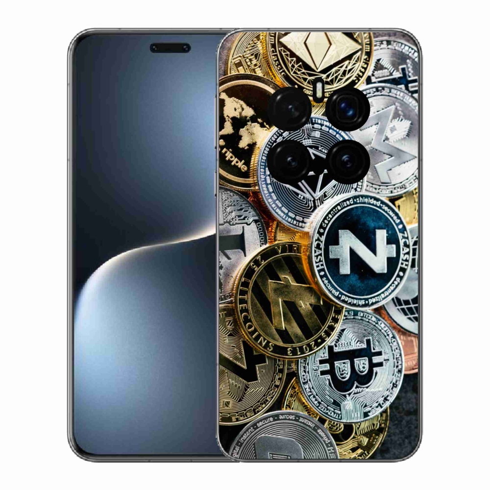 Gél borítás mmCase a Honor Magic 7 Pro 5G számára - kriptovaluták