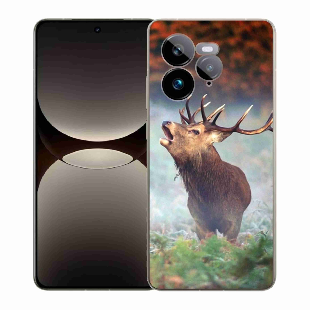 Gél borítás mmCase a Realme GT 7 Pro 5G számára - szarvas 2