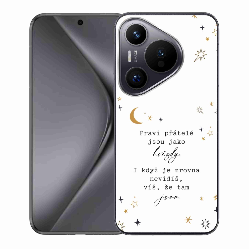 Gél borító mmCase a Huawei Pura 70 - idézet 6 fehér háttérhez