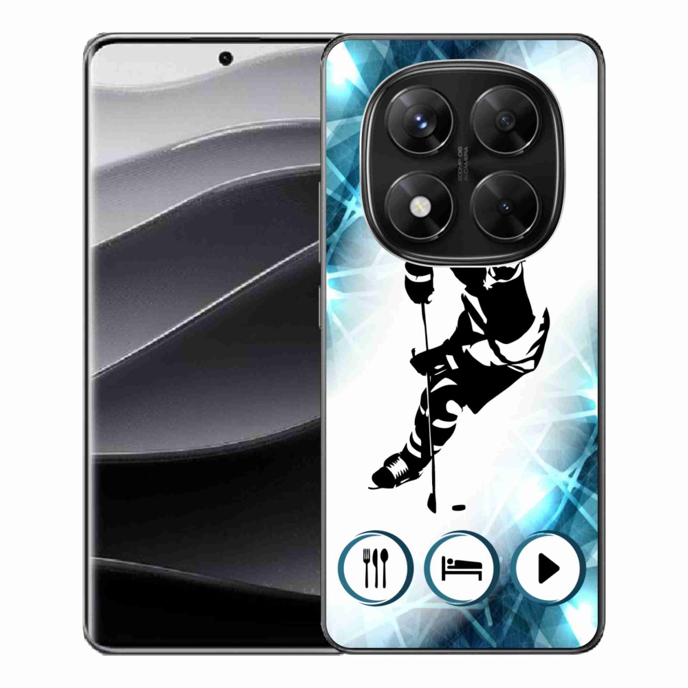 Gél borítás mmCase a Xiaomi Redmi Note 14 Pro 5G/Poco X7 5G számára - hoki 1