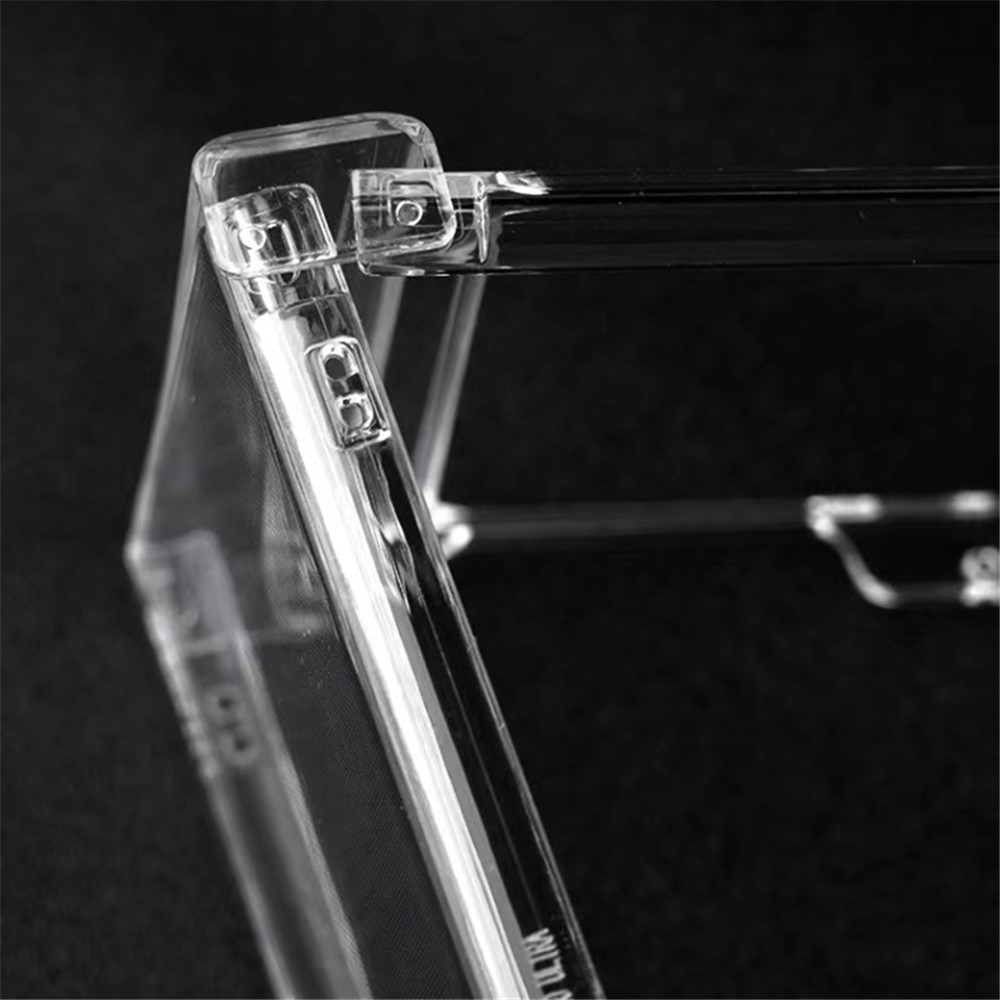 Műanyag tok a Motorola Razr 40 Ultra készülékhez - átlátszó