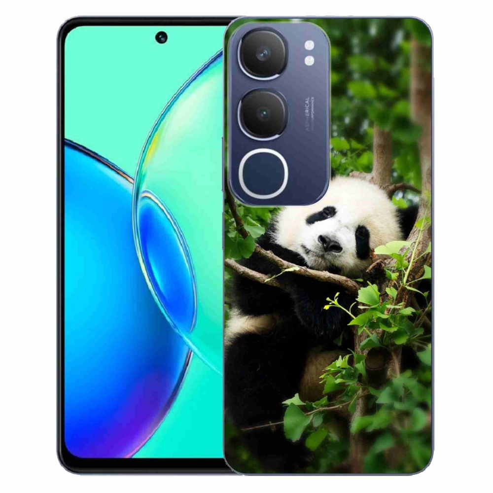 Gél védőburkolat mmCase a Vivo Y19s készülékhez - panda