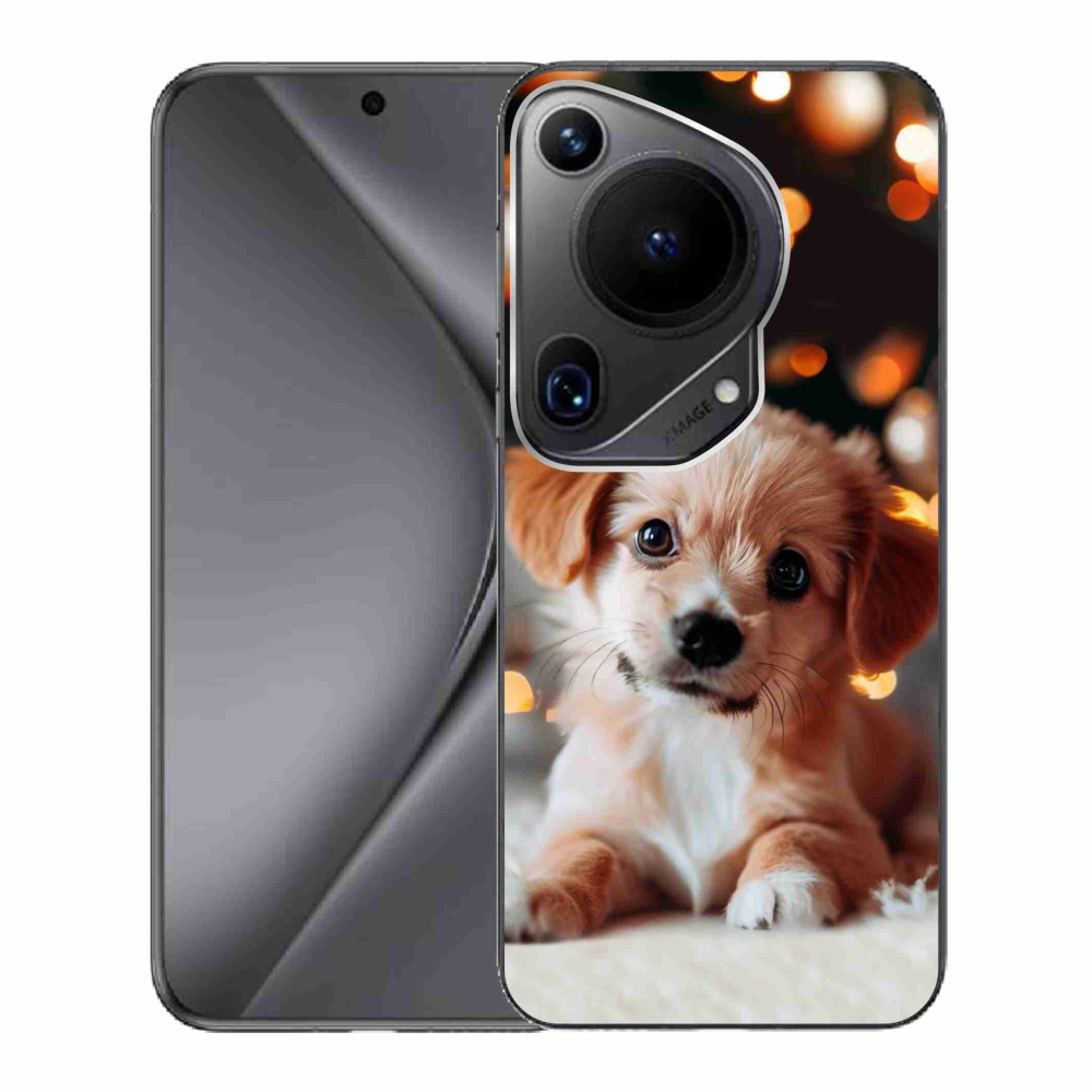 Gél borítás mmCase a Huawei Pura 70 Ultra készülékhez - kölyökkutyakék