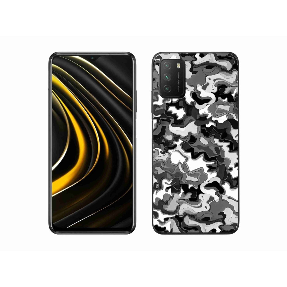 Gél borítás mmCase a Xiaomi Poco M3-hoz - terepszínű minta 3