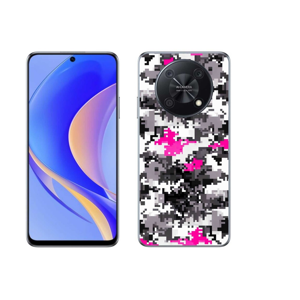 Gél borítás mmCase a Huawei Nova Y90 készülékhez - terepszínű minta 4