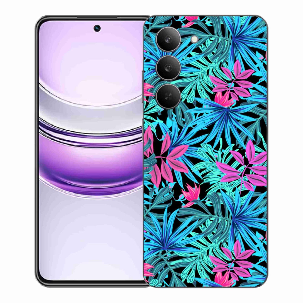 Zselés borítás mmCase a Realme 14x 5G készülékhez - virágok 3