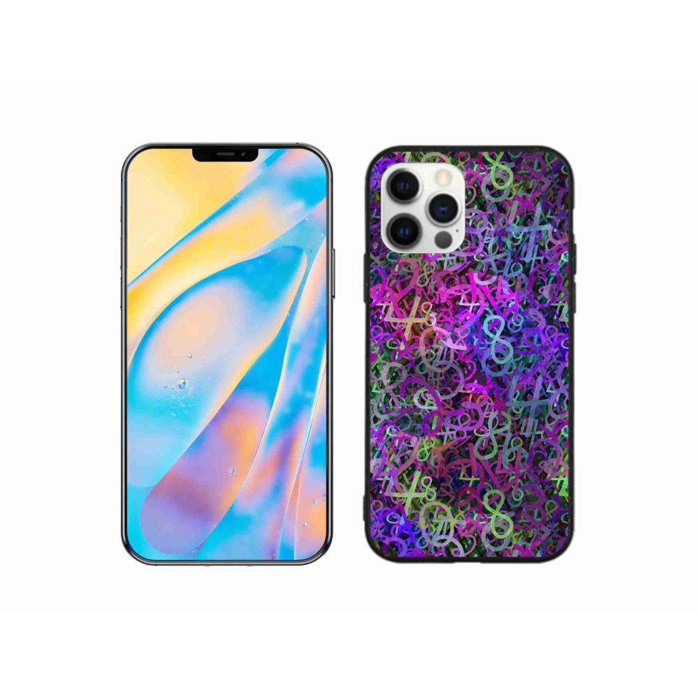 Gél borítás mmCase iPhone 12 készülékhez - absztrakt motívum 25