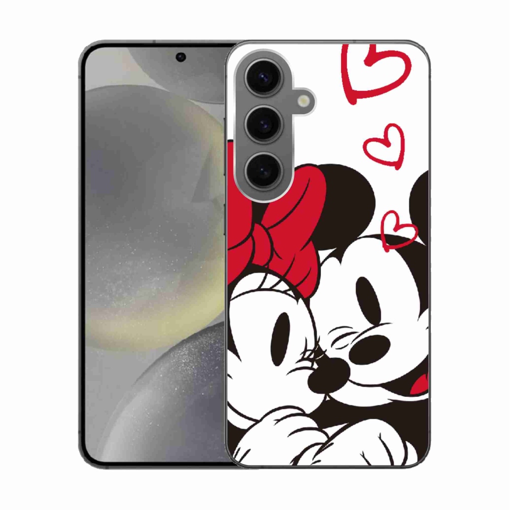 Zselés borítás mmCase Samsung Galaxy S24 készülékhez - minnie és mickey