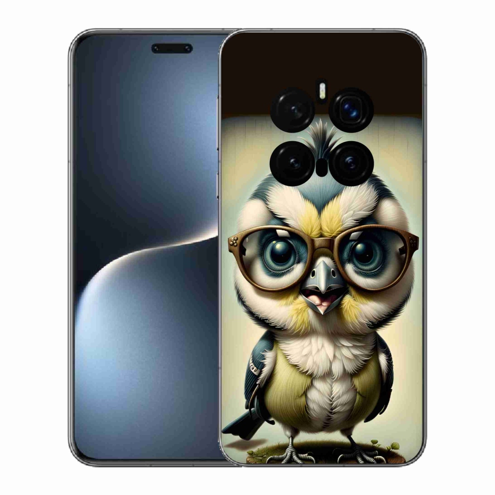 Zselés borítás mmCase a Honor Magic 7 Pro 5G - cub szemüveggel