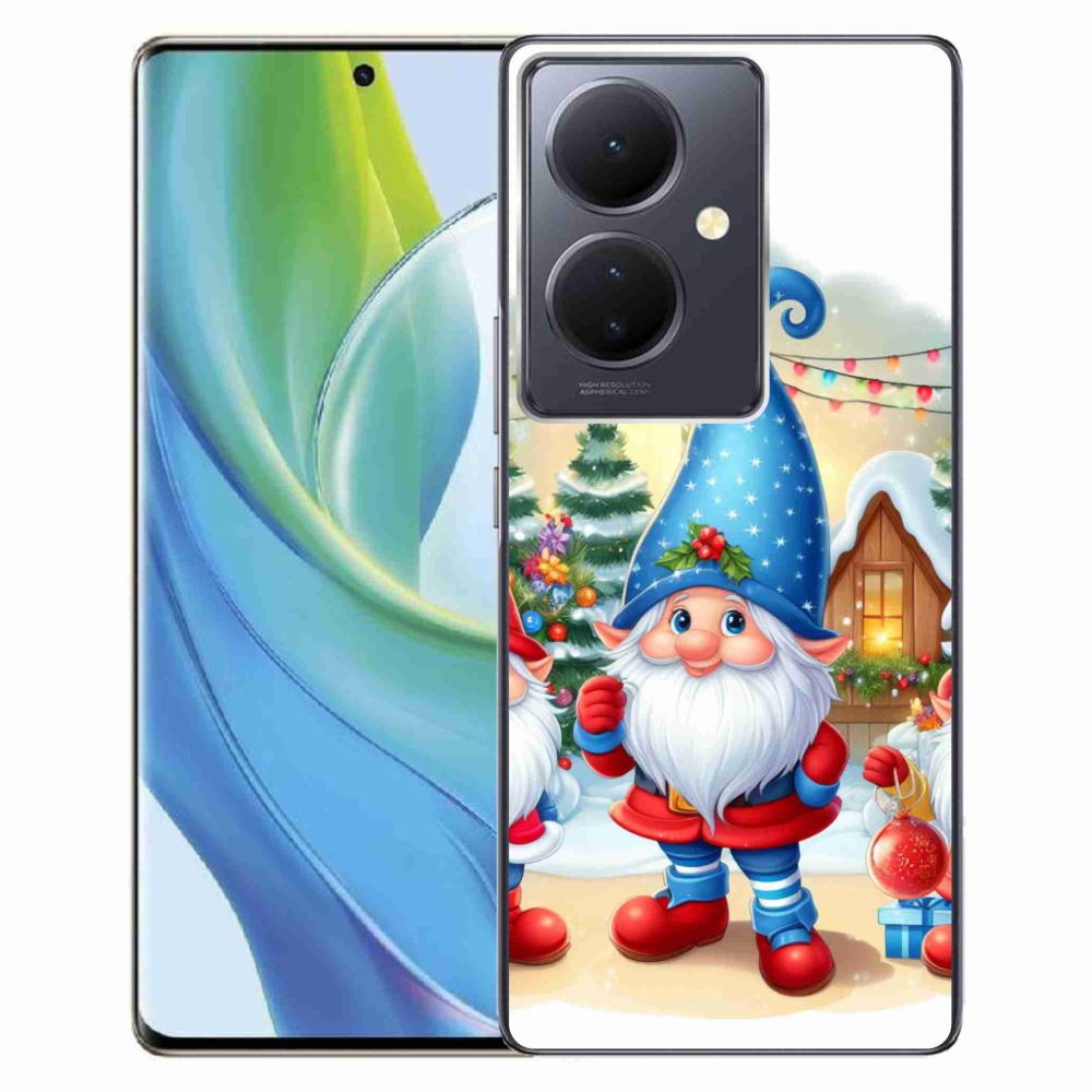 Gél borítás mmCase a Vivo V29 Lite 5G-n - karácsonyi manók