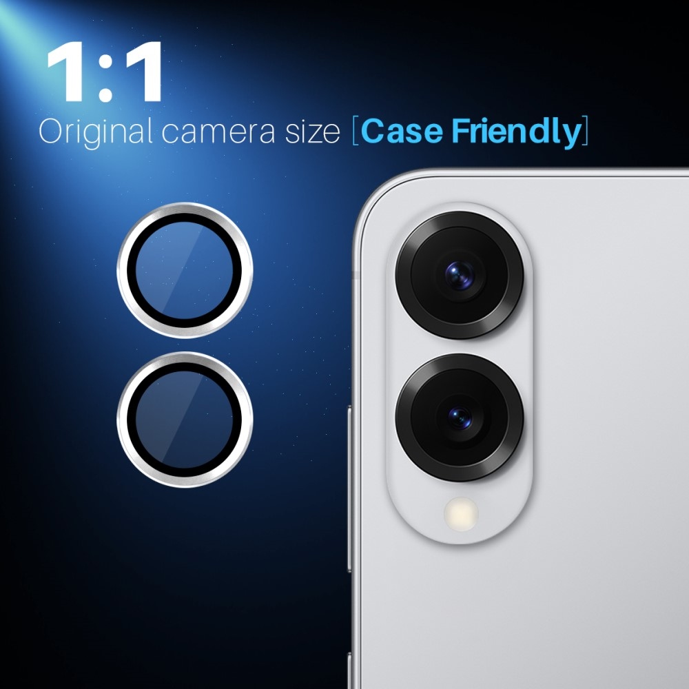 NORTHJO kamera lencse üveg Samsung Galaxy S25 Edge készülékhez (különálló szemüveg) - ezüst