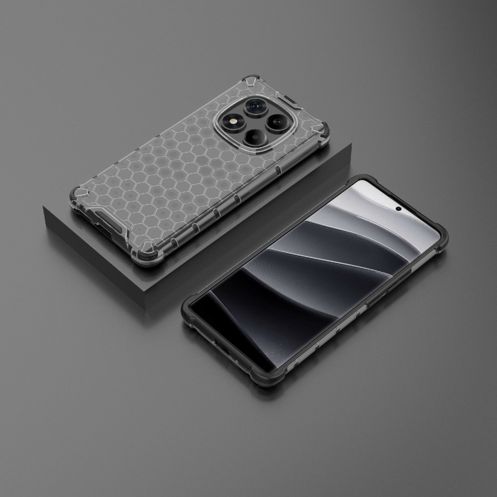 Méz tartós borítás Xiaomi Redmi Note 14 Pro-hoz - fekete