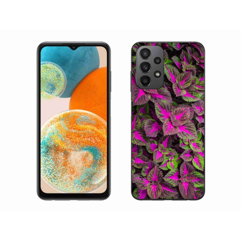 Gél borítás mmCase Samsung Galaxy A23 4G/5G - virágok 10