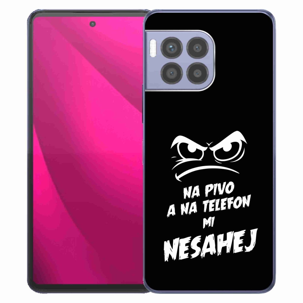 Gél borítás mmCase a T-Mobile T Phone 2 Pro készülékhez - sör motívum 2 fekete háttér