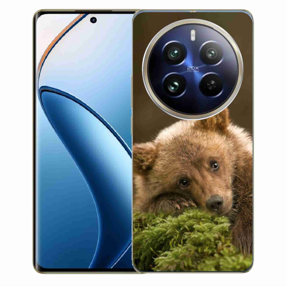 Gél borítás mmCase a Realme 12 Pro 5G/12 Pro+ 5G számára - medve